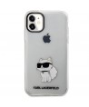 Karl Lagerfeld Ikonik Choupette Case for iPhone 11 / Xr - Transparent