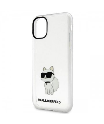 Karl Lagerfeld Ikonik Choupette Case for iPhone 11 / Xr - Transparent