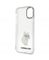 Karl Lagerfeld Ikonik Choupette Case for iPhone 11 / Xr - Transparent