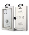 Karl Lagerfeld Ikonik Choupette Case for iPhone 11 / Xr - Transparent