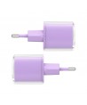 Acefast A53 PD 30W GaN USB-C charger with display - purple