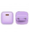 Acefast A53 PD 30W GaN USB-C charger with display - purple