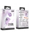 Acefast A53 PD 30W GaN USB-C charger with display - purple