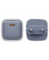 Acefast A53 PD 30W GaN USB-C charger with display - gray
