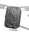 Wozinsky WSB6GR Scooter Handlebar Sports Bag with Shoulder Strap 5L - Gray