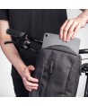Wozinsky WSB6GR Scooter Handlebar Sports Bag with Shoulder Strap 5L - Gray