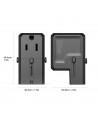 Choetech PD6038 USB-C USB-A PD 20W Travel Charger USA EU UK AU - Black