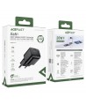 Acefast A73 Mini PD 20W GaN USB-C wall charger - black