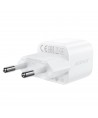 Acefast A73 Mini PD 20W GaN wall charger + USB-C cable - white