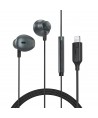 Acefast L1 in-ear headphones with Lightning connector, microphone and remote control 1.2 m - black