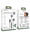 Acefast L1 in-ear headphones with Lightning connector, microphone and remote control 1.2 m - black
