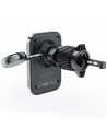 Acefast D18 car holder with MagSafe / Qi inductive charger + USB-A USB-C cable - black