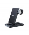 Joyroom JR-WQS02 iPhone AirPods Apple Watch 4in1 charging station foldable - black
