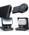 Joyroom JR-WQS02 iPhone AirPods Apple Watch 4in1 charging station foldable - black