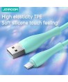 Joyroom Bowling Data Cable S-2030M8 USB-A / micro USB 3A 2m - green