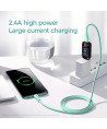 Joyroom Bowling Data Cable S-2030M8 USB-A / micro USB 3A 2m - green