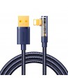 Joyroom Gaming Cable S-UL012A6 Lightning (angled) / USB-A (straight) 2.4A 1.2 m - blue