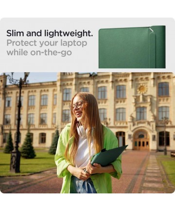 Spigen Valentinus Laptop Case 15-16'' - Green