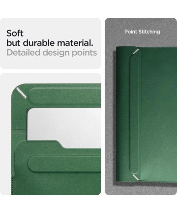 Spigen Valentinus Laptop Case 15-16'' - Green