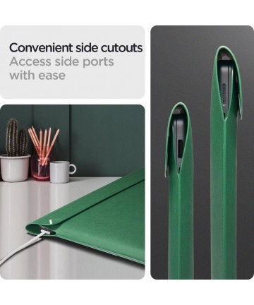 Spigen Valentinus Laptop Case 15-16'' - Green