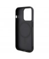 Guess GCube Stripes MagSafe case for iPhone 15 Pro Max - black