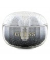 Guess Glitter Gradient TWS Bluetooth headphones with docking station - black