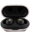 TWS Guess 4G Metal Bluetooth headphones with ENC docking station - pink