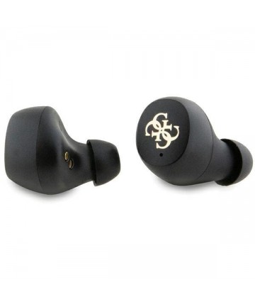 TWS Guess 4G Metal Bluetooth headphones with ENC docking station - pink