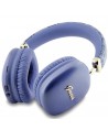 Guess GCube Metallic Script Logo Headphones - Purple