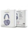 Guess GCube Metallic Script Logo Headphones - Purple