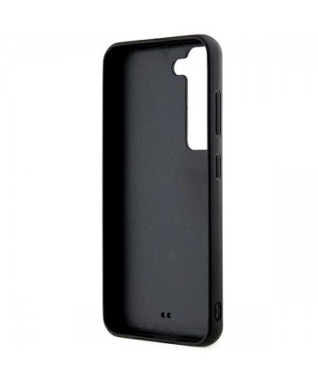 Karl Lagerfeld 3D Rubber Glitter Logo case for Samsung Galaxy S23+ - black