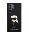 Karl Lagerfeld Silicone Ikonik case for Samsung Galaxy S24 Ultra - black