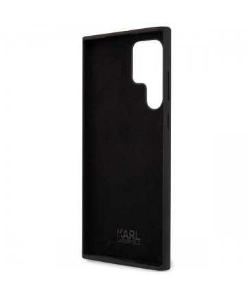 Karl Lagerfeld Silicone Ikonik case for Samsung Galaxy S24 Ultra - black