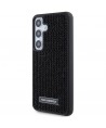 Karl Lagerfeld Rhinestone Metal Logo case for Samsung Galaxy S24+ - black