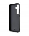 Karl Lagerfeld Rhinestone Metal Logo case for Samsung Galaxy S24+ - black