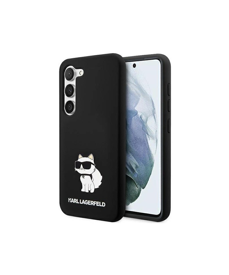 Karl Lagerfeld Silicone Choupette case for Samsung Galaxy S24+ - black