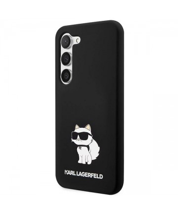 Karl Lagerfeld Silicone Choupette case for Samsung Galaxy S24+ - black