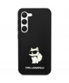 Karl Lagerfeld Silicone Choupette case for Samsung Galaxy S24+ - black