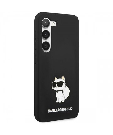 Karl Lagerfeld Silicone Choupette case for Samsung Galaxy S24+ - black