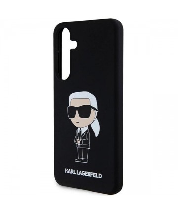 Karl Lagerfeld Silicone Ikonik case for Samsung Galaxy S24+ - black