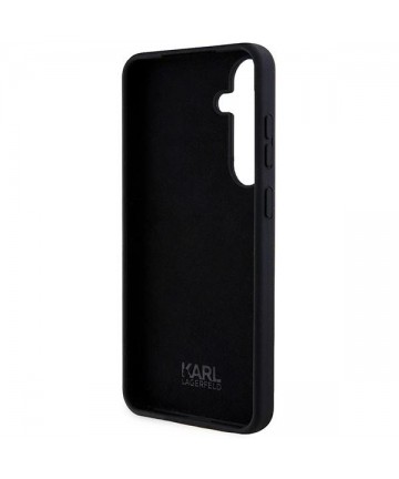 Karl Lagerfeld Silicone Ikonik case for Samsung Galaxy S24+ - black