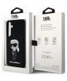 Karl Lagerfeld Silicone Ikonik case for Samsung Galaxy S24+ - black