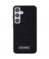 Karl Lagerfeld Rhinestone Metal Logo case for Samsung Galaxy S24 - black