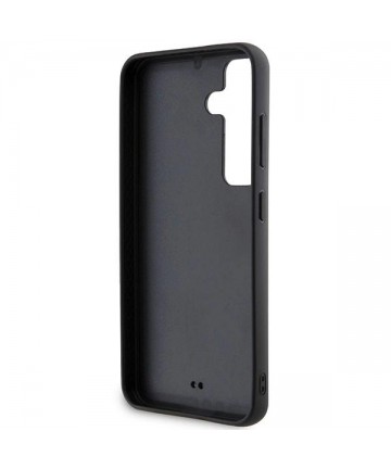 Karl Lagerfeld Rhinestone Metal Logo case for Samsung Galaxy S24 - black