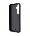 Karl Lagerfeld Rhinestone Metal Logo case for Samsung Galaxy S24 - silver