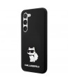 Karl Lagerfeld Silicone Choupette case for Samsung Galaxy S24 - black
