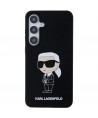 Karl Lagerfeld Silicone Ikonik case for Samsung Galaxy S24 - black