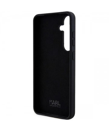 Karl Lagerfeld Silicone Ikonik case for Samsung Galaxy S24 - black