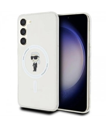 Karl Lagerfeld IML Ikonik MagSafe case for Samsung Galaxy S23+ - transparent