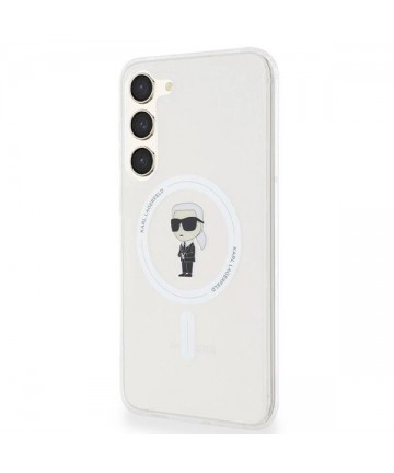 Karl Lagerfeld IML Ikonik MagSafe case for Samsung Galaxy S23+ - transparent